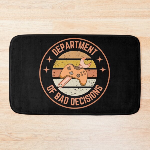 Item preview, department of bad decisions vintage badge  designed and sold by Nol1ytv.