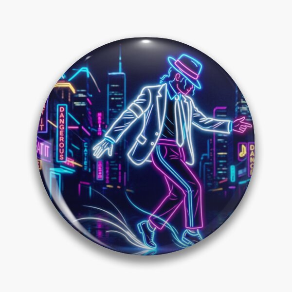 Item preview, Neon Retro Dance Street Glow Art Sticker designed and sold by ExploreAura Studio.