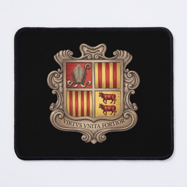 Item preview, Coat of arms Andorra designed and sold by tony4urban.