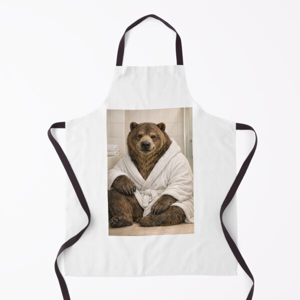 Item preview, Cozy Bathrobe Short-Faced Bear designed and sold by Sillytoe.