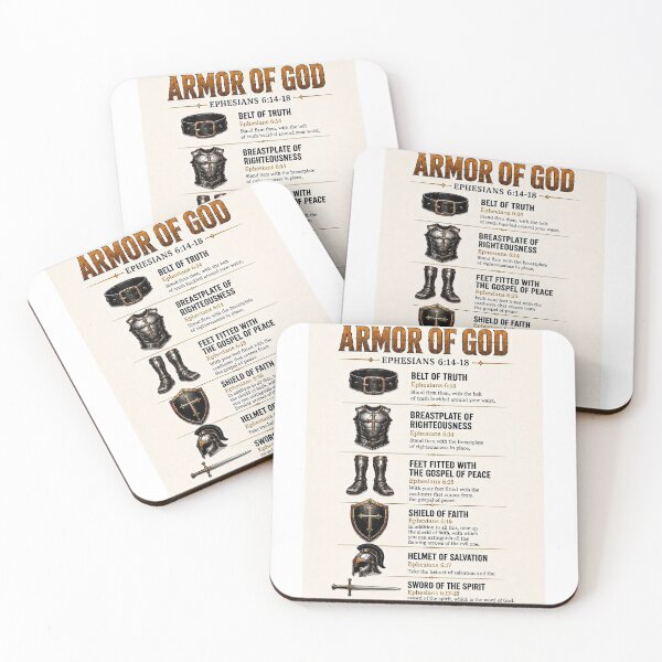 Item preview, Ephesians 6:10-18 Armor of God pieces  designed and sold by winwesart.