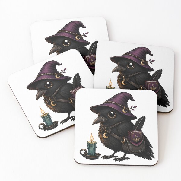 Item preview, Edgar Crow designed and sold by Wild Rose Oddities.