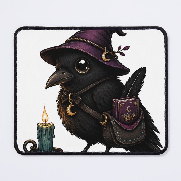 Item preview, Edgar Crow designed and sold by Wild Rose Oddities.