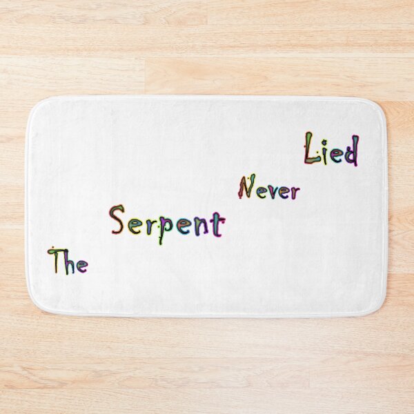 Item preview, The Serpent Never Lied designed and sold by KATKattalestv.