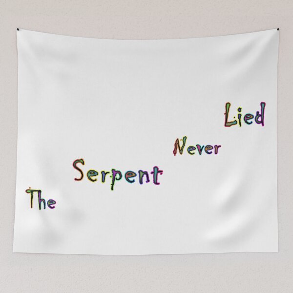 Item preview, The Serpent Never Lied designed and sold by KATKattalestv.