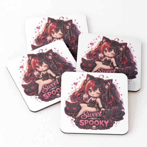 Item preview, Copy of Copy of Copy of Copy of Copy of Copy of  Cute Gothic Anime Girl Everything Sucks  designed and sold by Revyra Design .