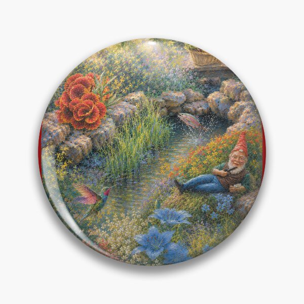 Item preview, Gnome in the Garden designed and sold by RiverDeeDesigns.