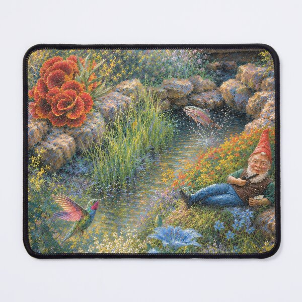 Item preview, Gnome in the Garden designed and sold by RiverDeeDesigns.