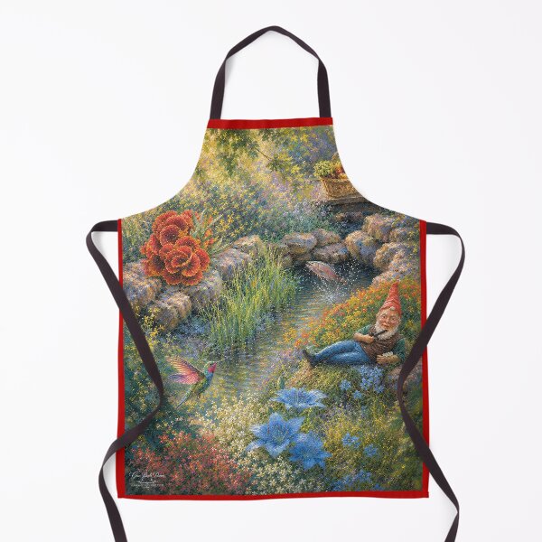 Item preview, Gnome in the Garden designed and sold by RiverDeeDesigns.