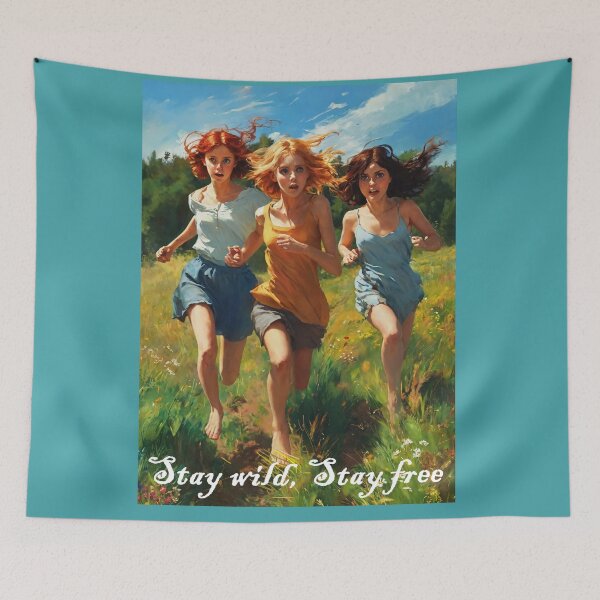 Item preview, Stay Wild, Stay Free, Freedom designed and sold by JaroDesign2023.