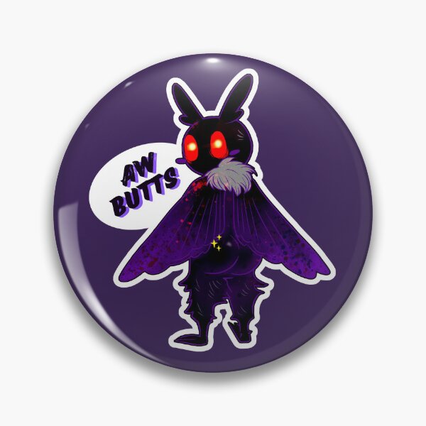 Item preview, Cute Mothman Sticker and magnet - Great Gift for your silly goth friend designed and sold by DearhoneyandArt.