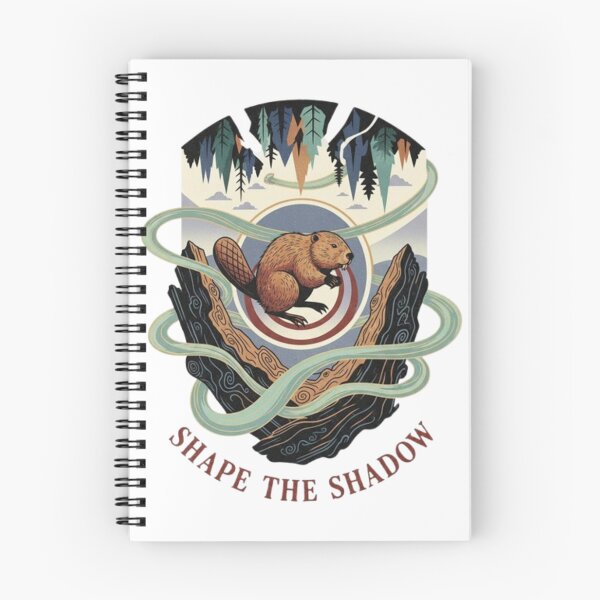Item preview, Shadow Window – Beaver Nature Emblem Art designed and sold by Dogandesighn.
