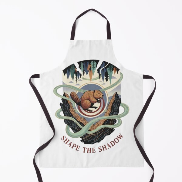 Item preview, Shadow Window – Beaver Nature Emblem Art designed and sold by Dogandesighn.