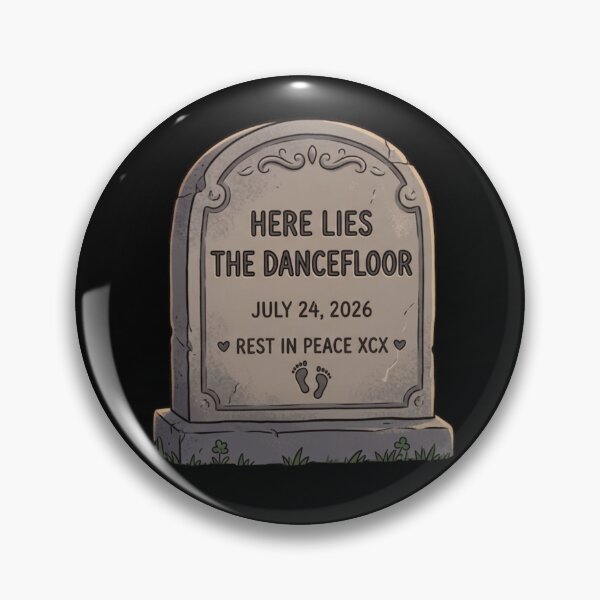 Aperçu de l'œuvre La piste de danse est morte. RIP ~ Charli XCX Rock Music créée et vendue par TheLastGarden.