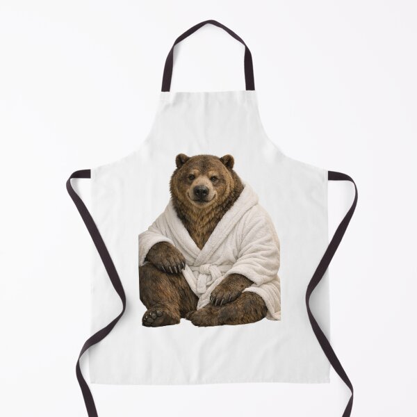 Item preview, Bathrobe Short-Faced Bear designed and sold by Sillytoe.