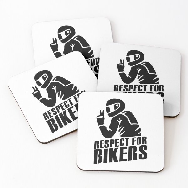 Item preview, Respect for Bikers Motorcycle Rider Graphic T-Shirt | budflux.com designed and sold by Budflux.
