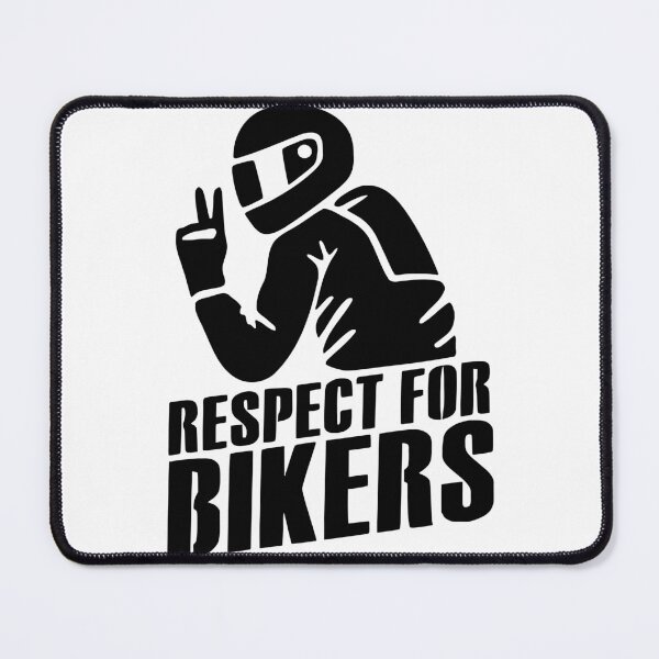 Item preview, Respect for Bikers Motorcycle Rider Graphic T-Shirt | budflux.com designed and sold by Budflux.