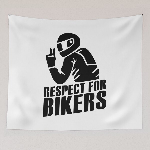 Artikelvorschau, Motorradfahrer-T-Shirt mit Grafik und Respekt für Biker | budflux.com entworfen und verkauft von Budflux.