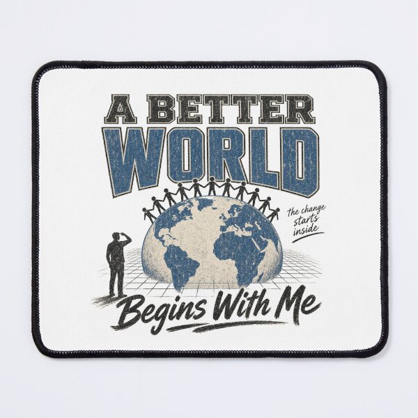 Item preview, A Better World Begins With Me designed and sold by GrooveAndGlow.