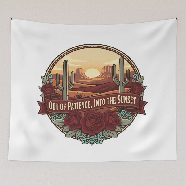 Item preview, Out of Patience, Into the Sunset designed and sold by Tantessa.