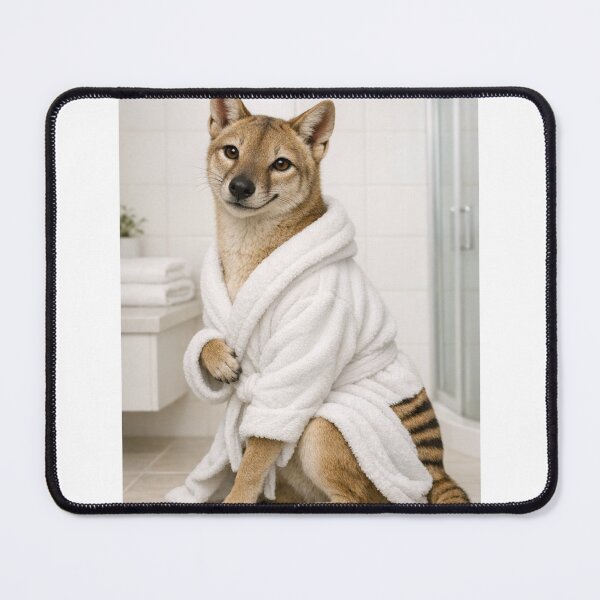 Item preview, Cozy Bathrobe Tasmanian Tiger designed and sold by Sillytoe.