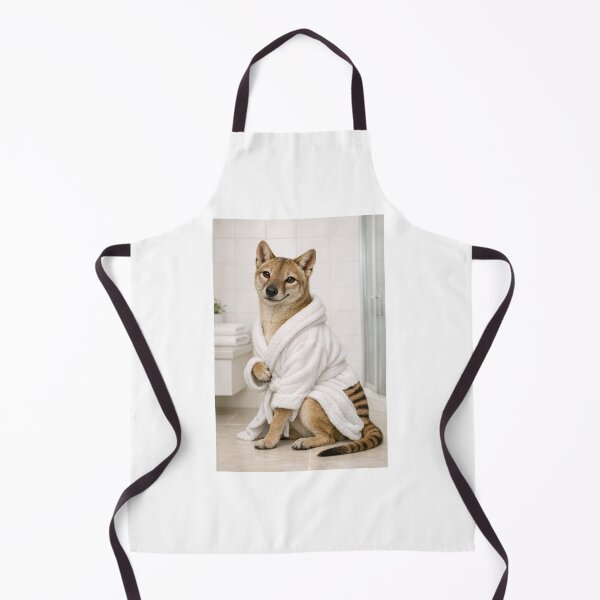 Item preview, Cozy Bathrobe Tasmanian Tiger designed and sold by Sillytoe.