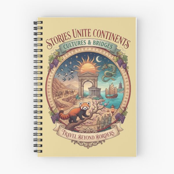 Item preview, Cultures & Bridges – World Travel Fantasy Art designed and sold by Dogandesighn.