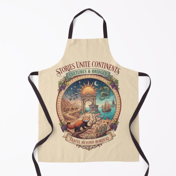 Item preview, Cultures & Bridges – World Travel Fantasy Art designed and sold by Dogandesighn.