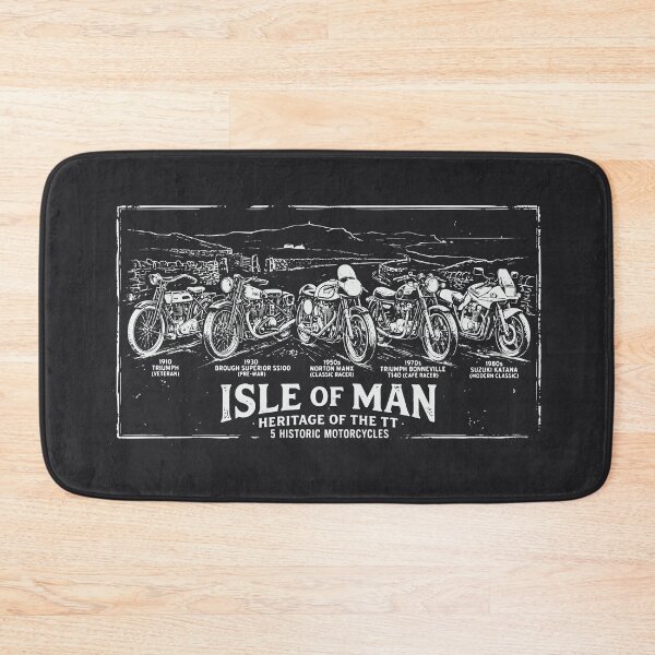Item preview, Isle of Man TT Heritage Classic Motorcycles Vintage Art designed and sold by KiwiRider.