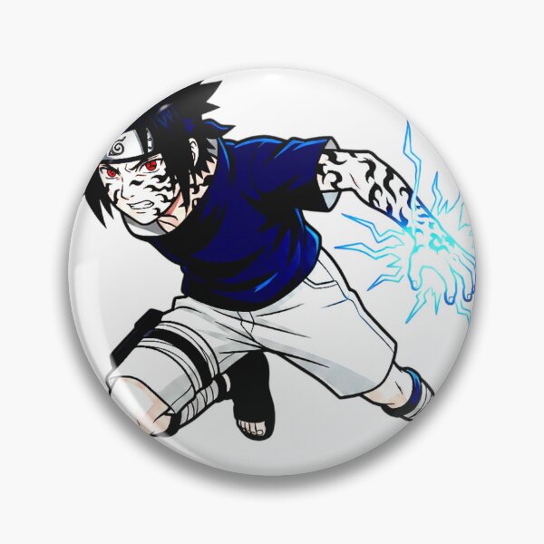 Item preview, Sasuke Curse Mark Ninja Anime T-shirt designed and sold by FreakNRetro.
