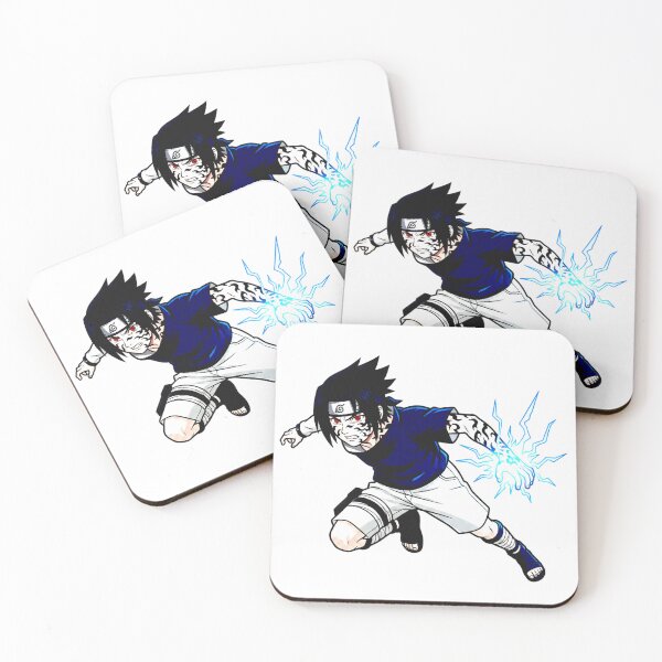 Item preview, Sasuke Curse Mark Ninja Anime T-shirt designed and sold by FreakNRetro.