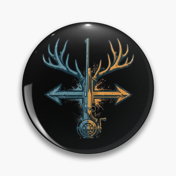 Item preview, Fisherman Hunter - Hunting Fishing Cross Camo Faith Christian  designed and sold by CutOutIdols.