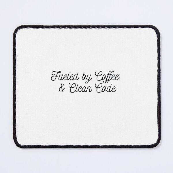 Item preview, Fueled by Coffee and Clean Code - Funny Programmer Gift designed and sold by cozy-creative.