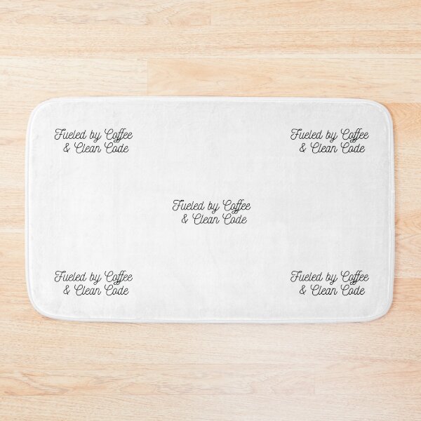 Item preview, Fueled by Coffee and Clean Code - Funny Programmer Gift designed and sold by cozy-creative.