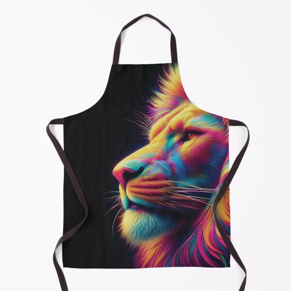 Item preview, Colorful Lion | Vibrant Wildlife Wall Art designed and sold by ArtDigCont.