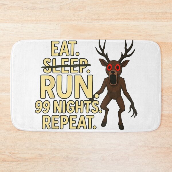 Item preview,  99 Nights. Bye. in The Forest Gamer designed and sold by dperlo06.