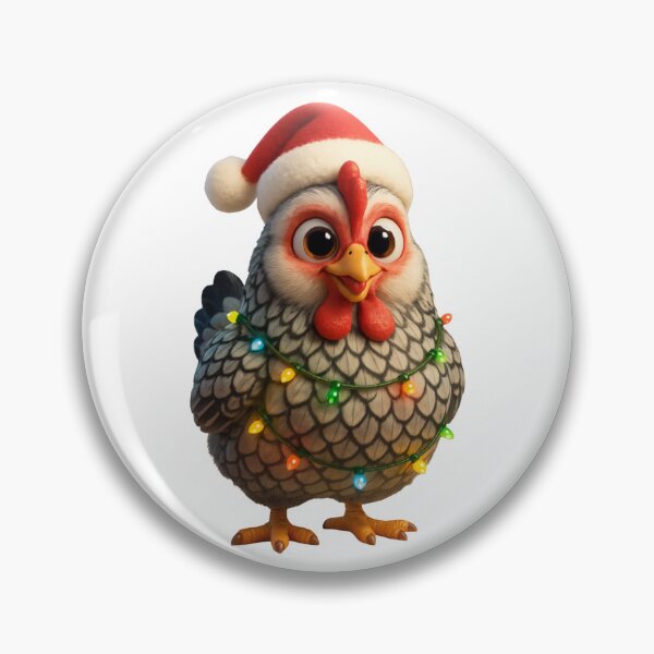 Item preview, Christmas Wyandotte Chicken designed and sold by Sillytoe.