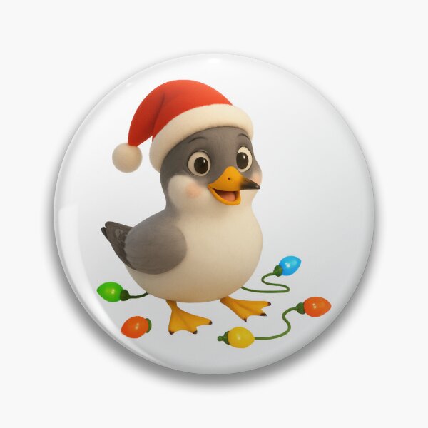 Artikelvorschau, Weihnachts-Xeme-Möwe entworfen und verkauft von Sillytoe.