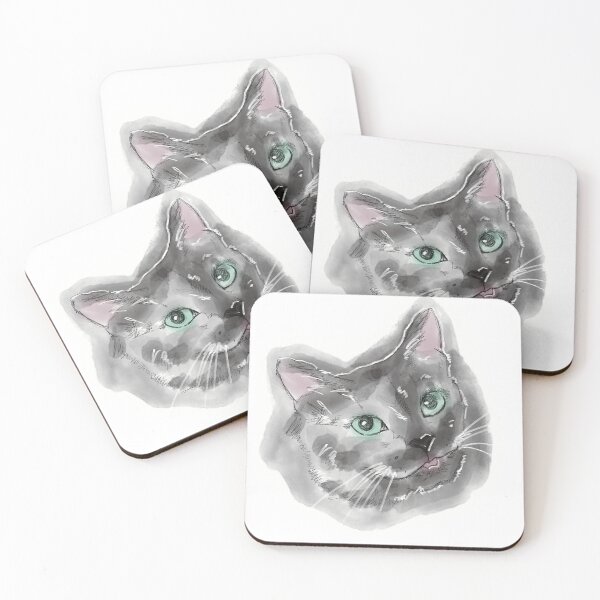 Item preview, Mr. Blep (Cute Cat, Green Eyes, Silly Face) designed and sold by Colette-Wilder.
