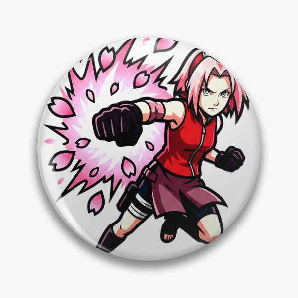 Item preview, Sakura Cherry Blossom Impact Ninja Anime T-shirt designed and sold by FreakNRetro.