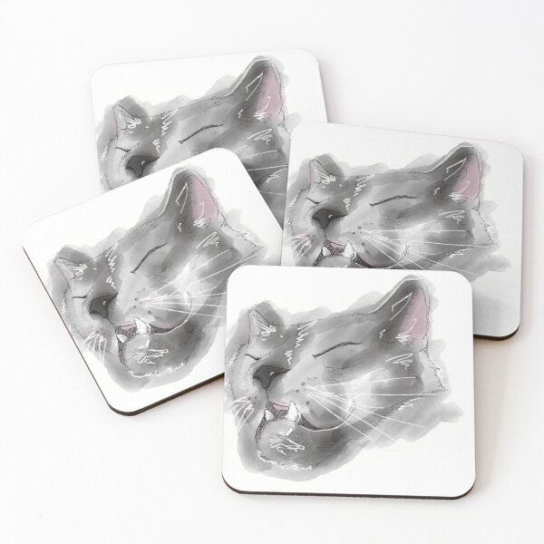 Item preview, Mr. Sneepy (Sleepy Cat, Silly Face) designed and sold by Colette-Wilder.