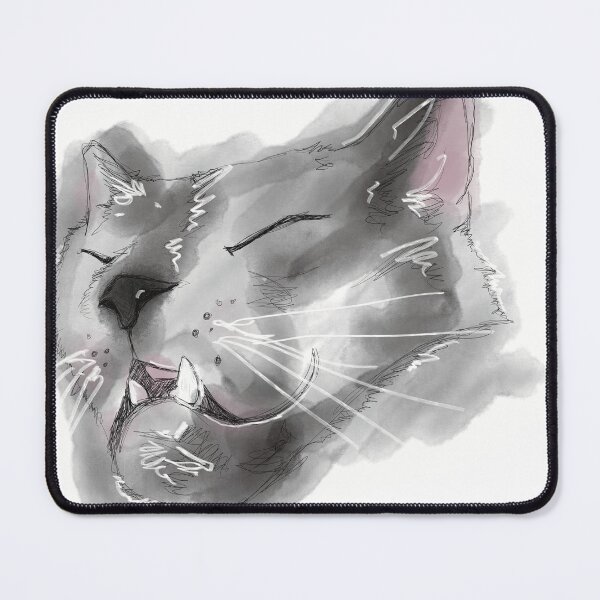 Item preview, Mr. Sneepy (Sleepy Cat, Silly Face) designed and sold by Colette-Wilder.