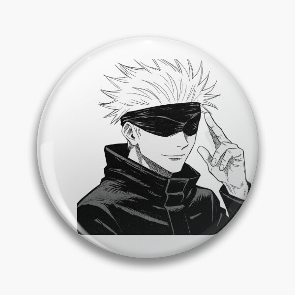 Item preview, Smiling White Hair Anime Fighter designed and sold by nyxium-art.