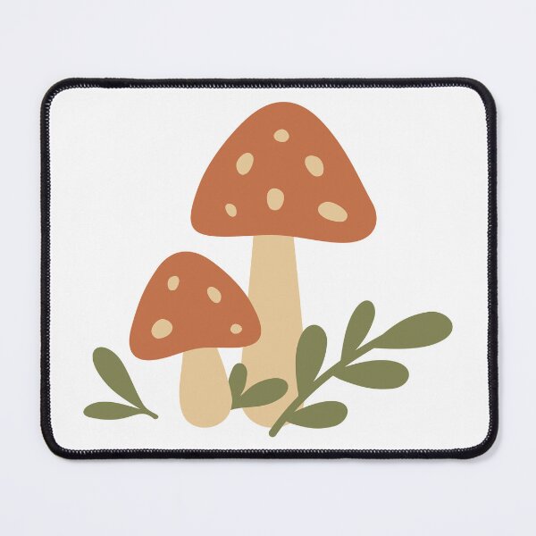 Item preview, Cute Mushroom Forest Illustration | Cottagecore Nature Aesthetic designed and sold by سله أرت.