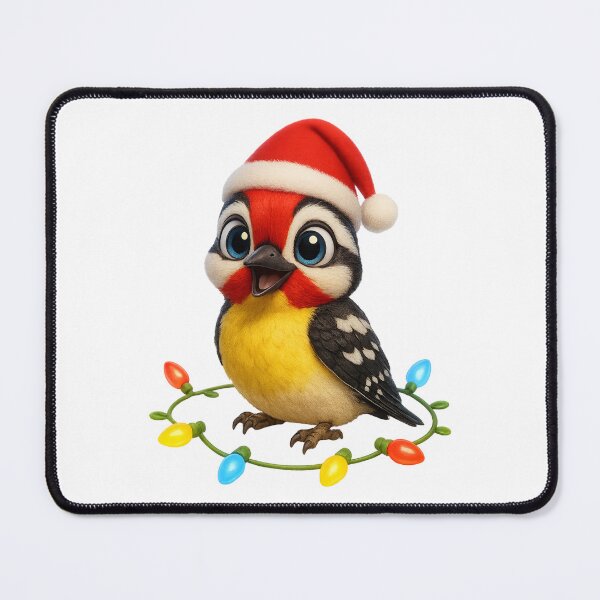 Item preview, Christmas Yellow-Bellied Sapsucker designed and sold by Sillytoe.