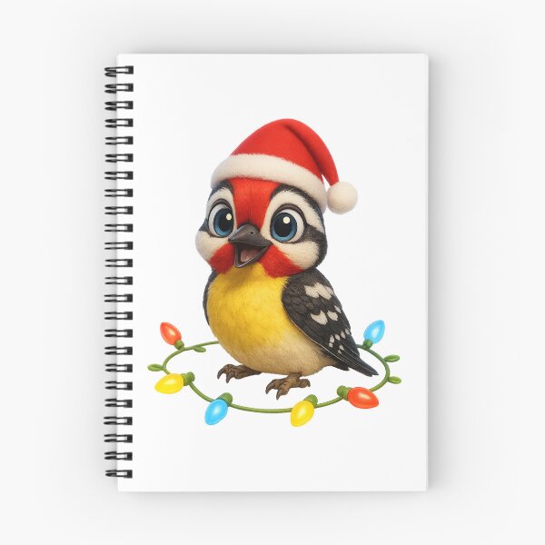 Item preview, Christmas Yellow-Bellied Sapsucker designed and sold by Sillytoe.