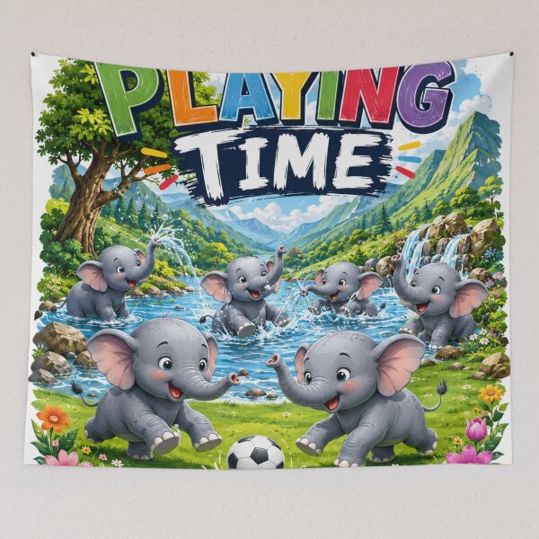 Item preview, Playing time for kids  designed and sold by urbanshop7.