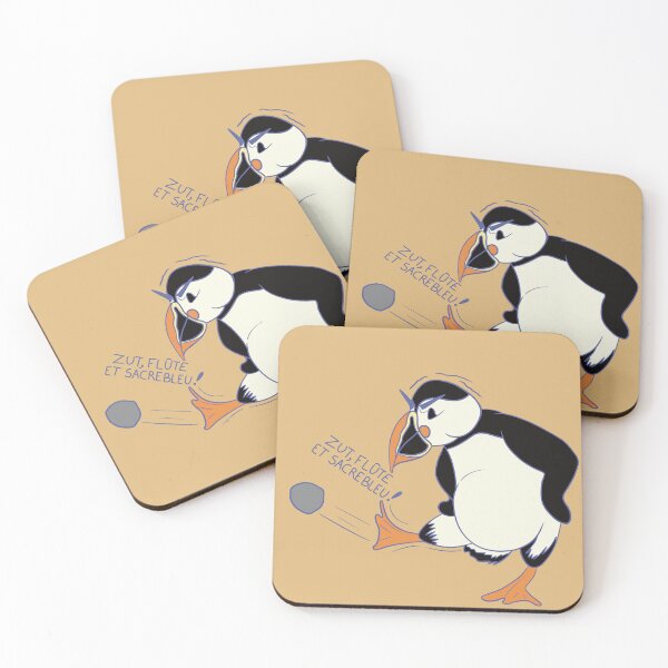 Item preview, Annoyed puffin designed and sold by Vanillandcrimes.