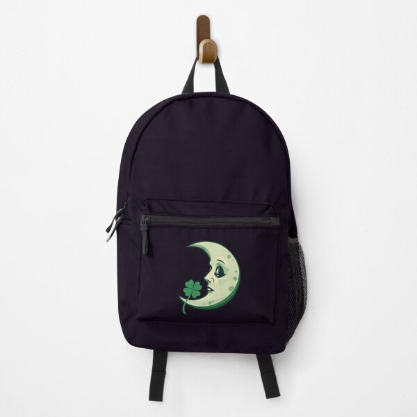 Item preview, Moon & four-leaf clover designed and sold by Lucky 777.