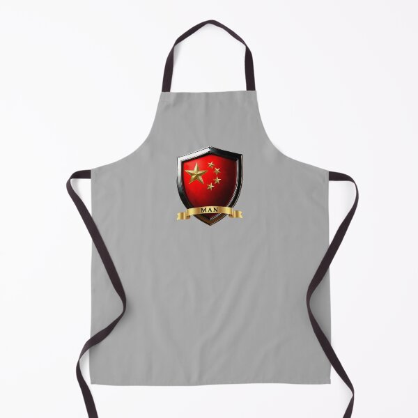 Item preview, Man Chinese Heritage Crest Shield designed and sold by Highlandkings.